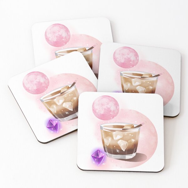 Item preview, "Pink Moon Espresso" Art Design  designed and sold by Lunardreams54.