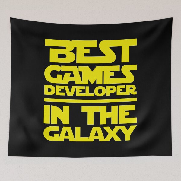 Item preview, Best Games Developer In The Galaxy designed and sold by Superhero Gear.