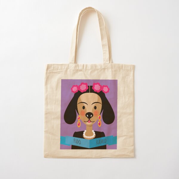 Fido Cartoon Cotton Tote Bag
