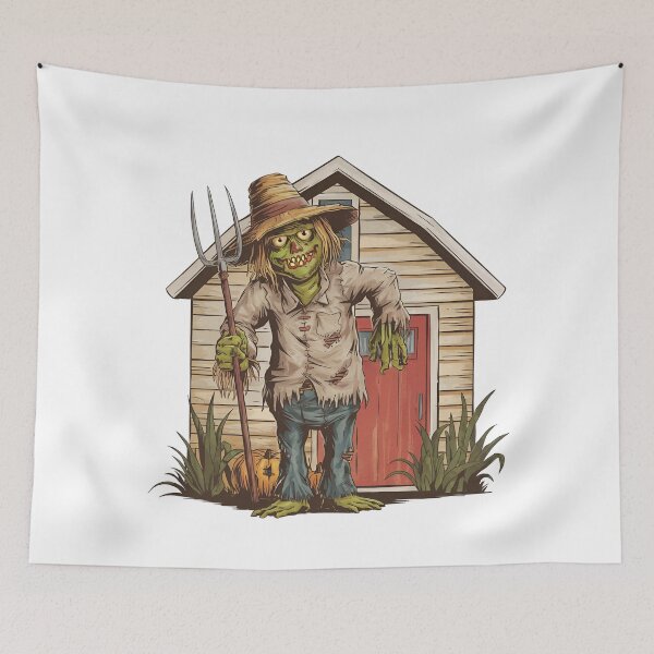 Item preview,  halloween scarecrow designed and sold by Krasnovaovaova.