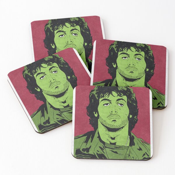 Item preview, RAMBO - First Blood (Pop Art)  designed and sold by FamousWeirdosRB.