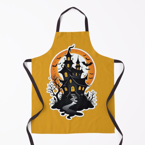 Item preview, Halloween Haunted House with Bats designed and sold by DeeperDowntrh.