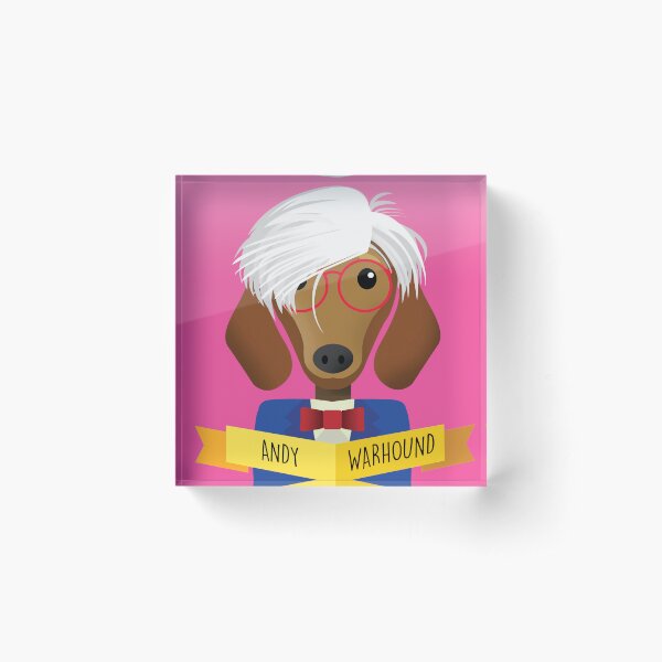 Cartoon Dog Acrylic Block