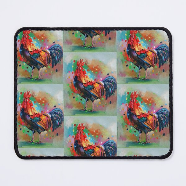 Item preview, Colorful rooster designed and sold by EmiliArte.