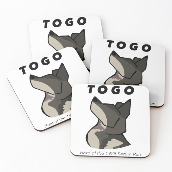 Item preview, Togo Hero Dog Balto 1925 Serum Run Race Canine designed and sold by pinkpawsdraws.