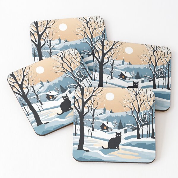 Item preview, Copy of cat in winter  designed and sold by REDCATWWW.