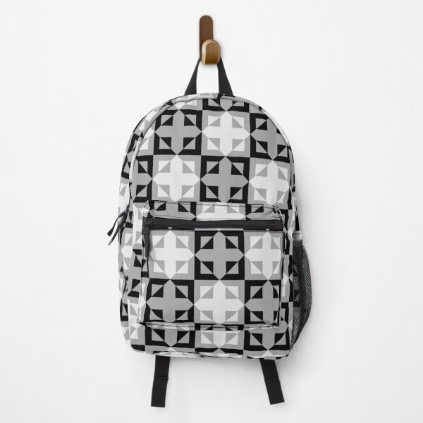Item preview, Tricolor Square Plus Symbol Checker Grid Mathematic Geometry designed and sold by EvergreenMotifs.