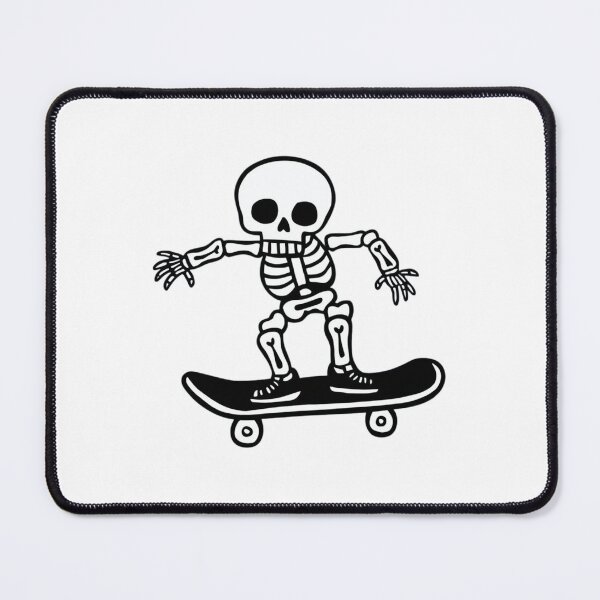 Item preview, Skating Skeleton - Cool and Spooky Cartoon  designed and sold by FunShop123.