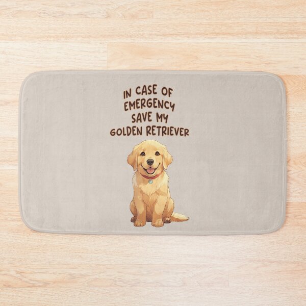 Item preview, In Case of Emergency, Save My Golden Retriever designed and sold by La Loca.
