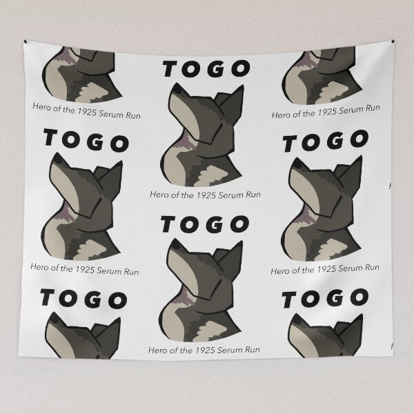 Item preview, Togo Hero Dog Balto 1925 Serum Run Race Canine designed and sold by pinkpawsdraws.