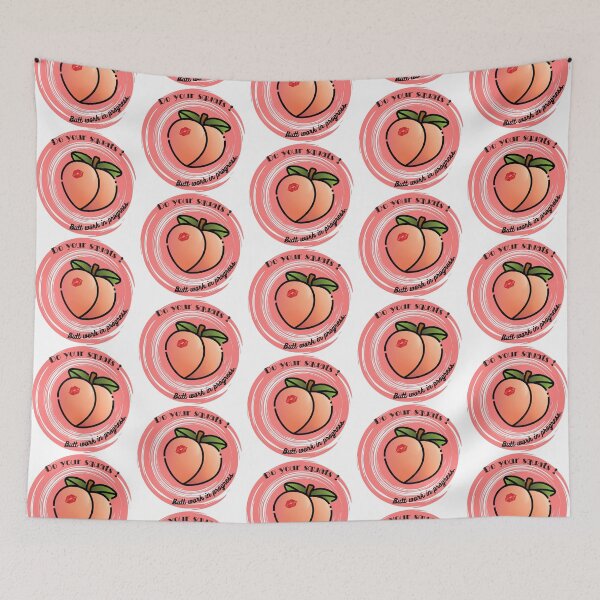 Item preview, Do Your Squats Butt Work In Progress - Funny Peach Booty designed and sold by FreeStyleTrend.