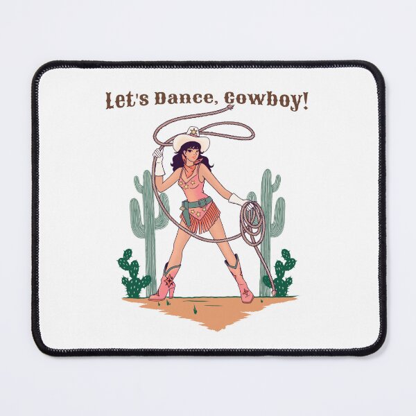 Item preview, Let's Dance Cowboy Cowgirl with Lasso Western Theme designed and sold by GuesthozGraphix.