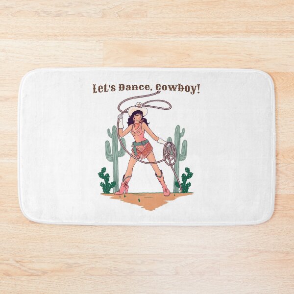 Item preview, Let's Dance Cowboy Cowgirl with Lasso Western Theme designed and sold by GuesthozGraphix.