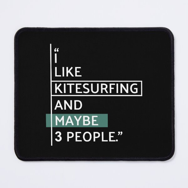 Item preview, I Like Kitesurfing Funny Quote designed and sold by MaryAller.