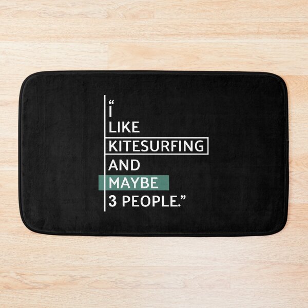 Item preview, I Like Kitesurfing Funny Quote designed and sold by MaryAller.