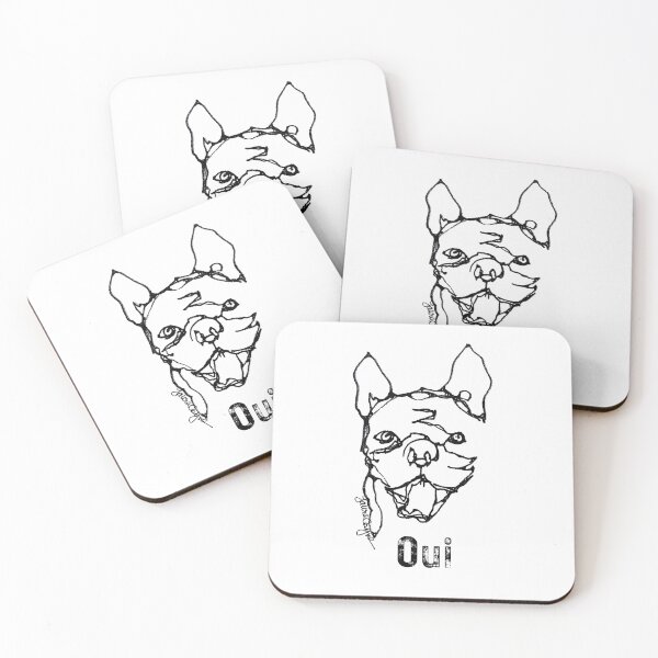 Item preview, French Bulldog Oui (yes!) designed and sold by Lorialyea.