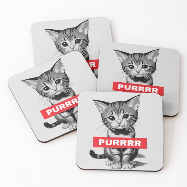 Item preview, Cat Purrr designed and sold by BrightMinds1.