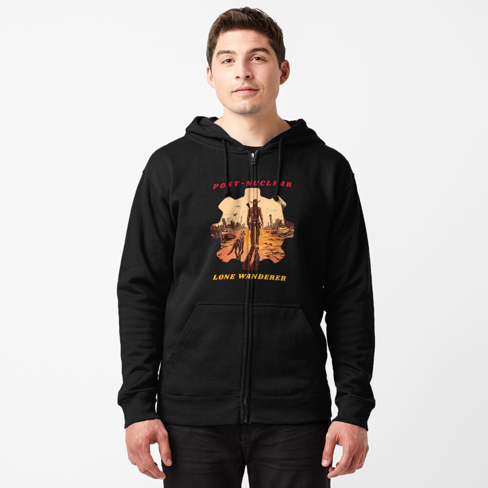 Vista previa del artículo con la obra «Sudadera con capucha y cremallera», diseñado y vendido por legendaryskins.