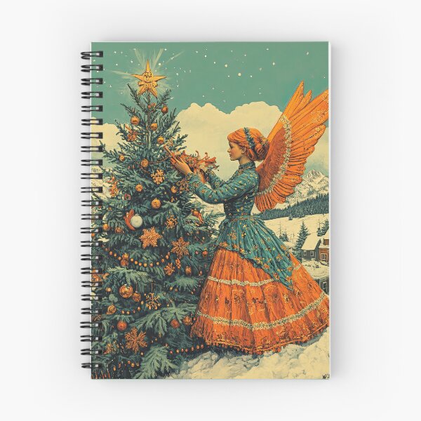 Item preview, Vintage Christmas Angel Decorating Tree designed and sold by kansaikate.
