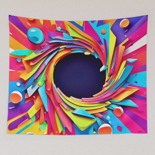 Item preview, Vortex of Vitality Art designed and sold by Health And Fitness Posts e-Store.