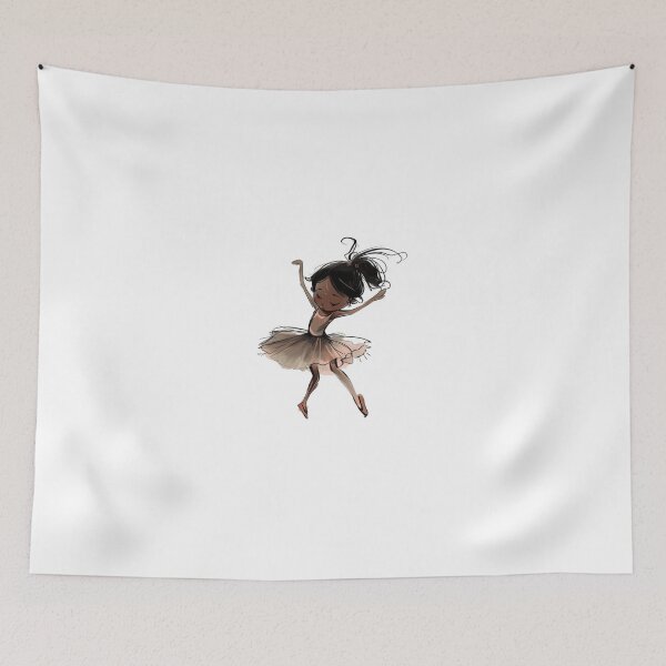 Item preview, Cute Little Ballerina Sublimation Art Sticker designed and sold by dex1one.