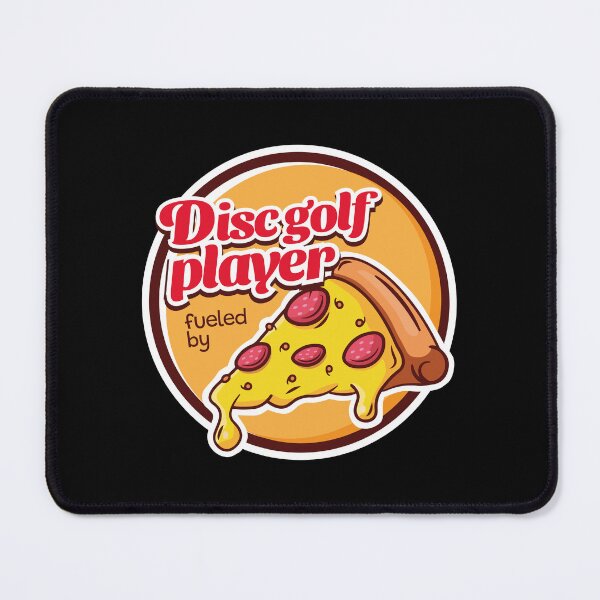 Item preview, Disc Golf Player Fueled by Pizza designed and sold by MaryAller.
