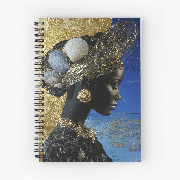 Item preview, Copy of Divine Oshun Essence - Mystical Gold Mixed Media Artwork designed and sold by All Souls Dream.