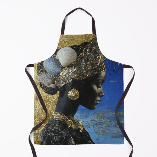 Item preview, Copy of Divine Oshun Essence - Mystical Gold Mixed Media Artwork designed and sold by All Souls Dream.