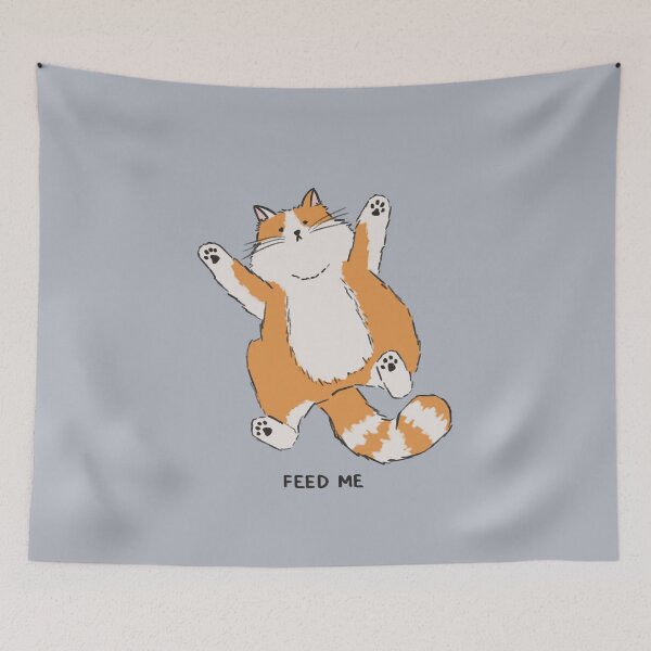 Item preview, Fat Hungry Cat designed and sold by srsig designs.