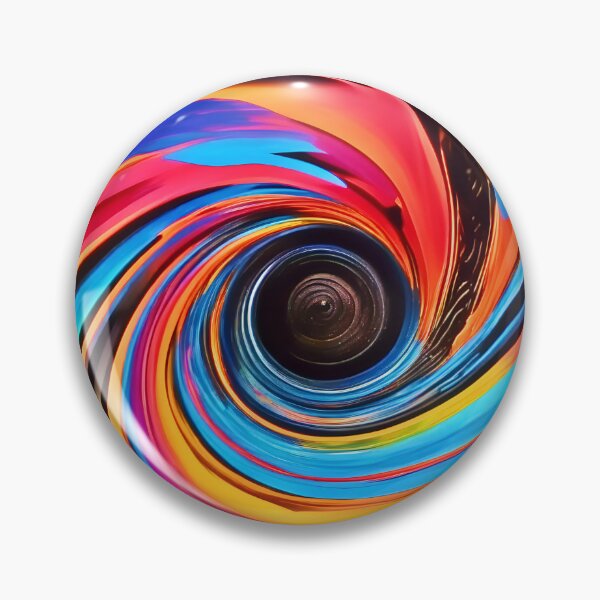 Item preview, Swirling Vortex of Color Art  designed and sold by Health And Fitness Posts e-Store.