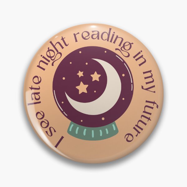 Item preview, I see late night reading in my future designed and sold by BookInhaler.