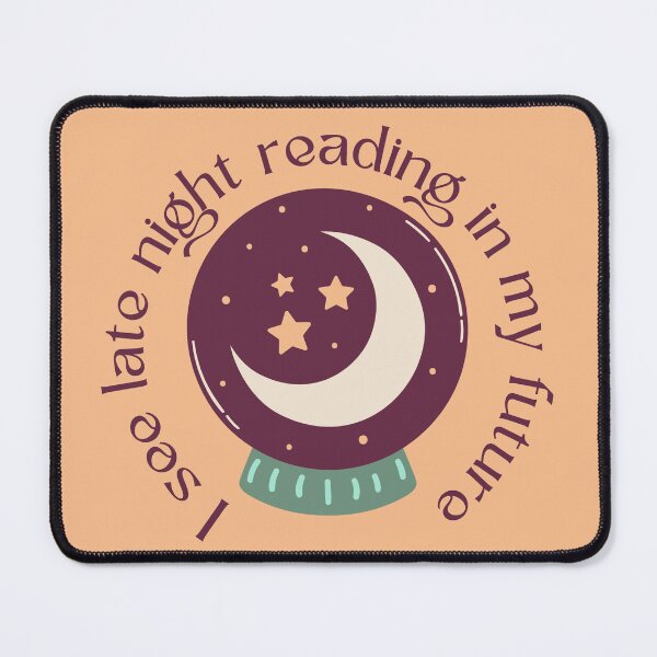 Item preview, I see late night reading in my future designed and sold by BookInhaler.
