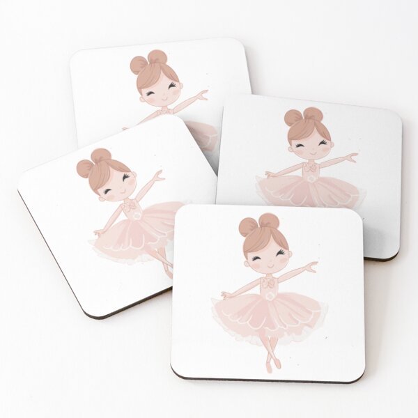 Item preview, Cute Pink Ballerina Sticker designed and sold by dex1one.