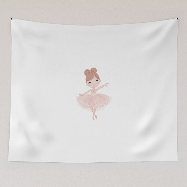 Item preview, Cute Pink Ballerina Sticker designed and sold by dex1one.
