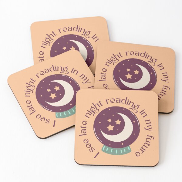 Item preview, I see late night reading in my future designed and sold by BookInhaler.