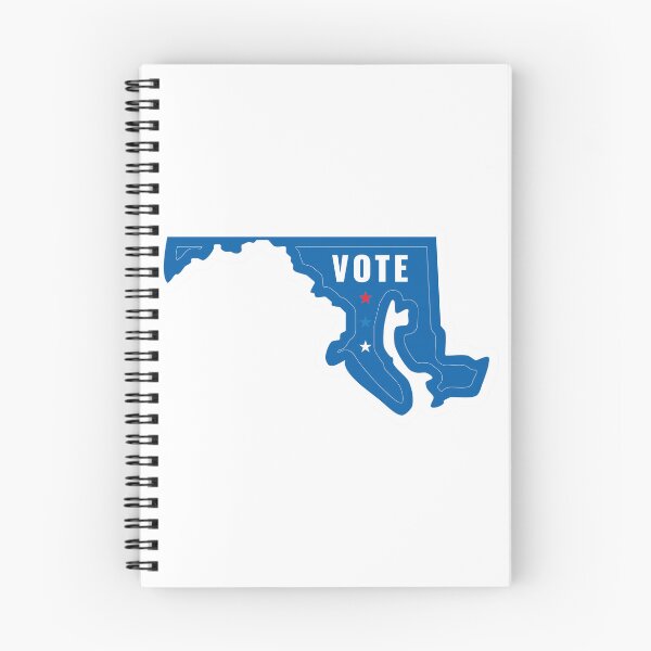 Item preview, Maryland Votes Blue: Power for Progress designed and sold by Mundivagant Designs.