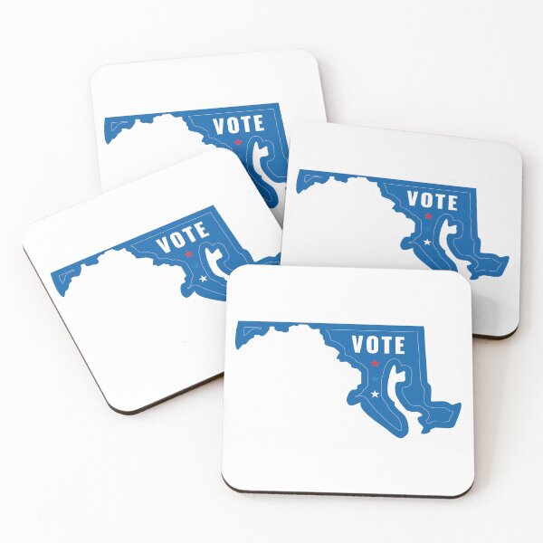 Item preview, Maryland Votes Blue: Power for Progress designed and sold by Mundivagant Designs.