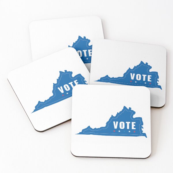 Item preview, Virginia Votes Blue: Democratic Unity for Progress designed and sold by Mundivagant Designs.