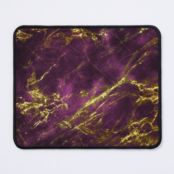 Item preview, Purple (Faux) Marbled Design With Golden-Hues Veins designed and sold by DEC02.