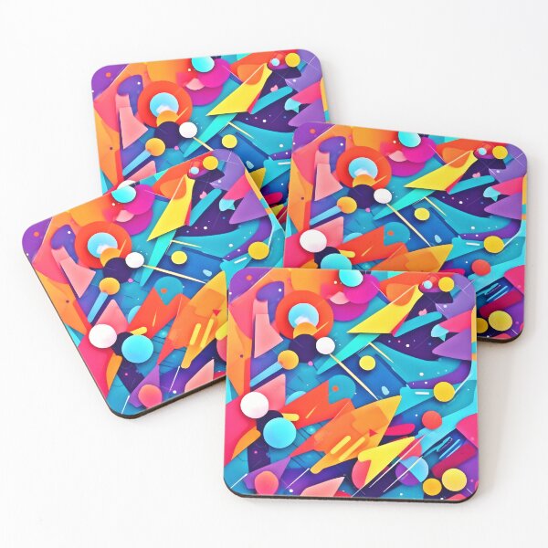 Item preview, Geometric Symphony of Color Art designed and sold by Health And Fitness Posts e-Store.