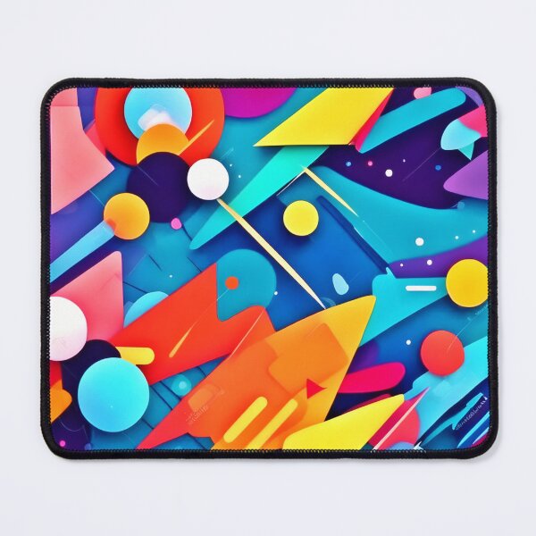 Item preview, Geometric Symphony of Color Art designed and sold by Health And Fitness Posts e-Store.