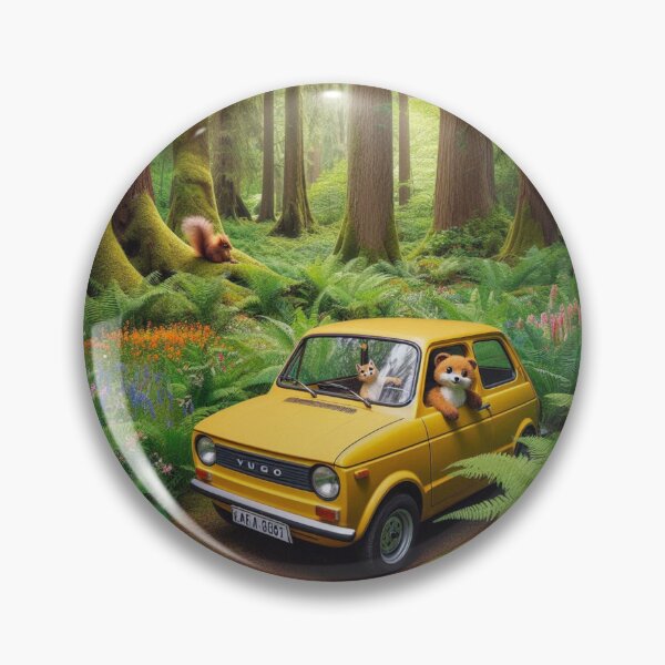 Item preview, Yugo in forest designed and sold by LiM-Team.