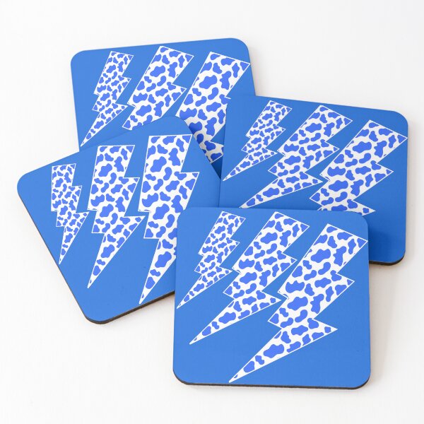 Item preview, Blue Pop Cow Print  designed and sold by atroffire.