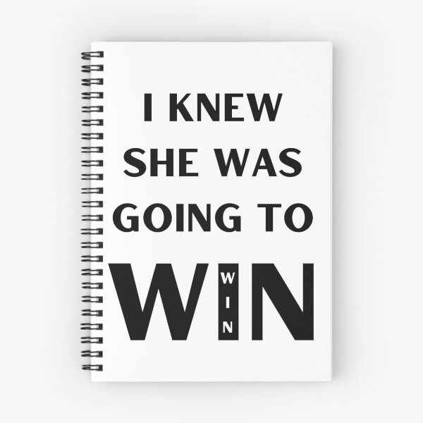 Item preview, I KNEW SHE WAS GOING TO WIN designed and sold by RobbiesMusic.
