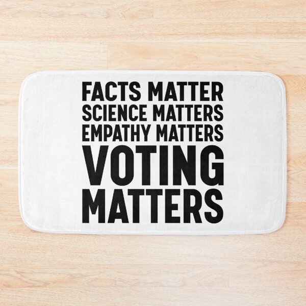 Item preview, Facts Matter Science Matters Voting Matters Liberal Democrat designed and sold by ScienceCorner.