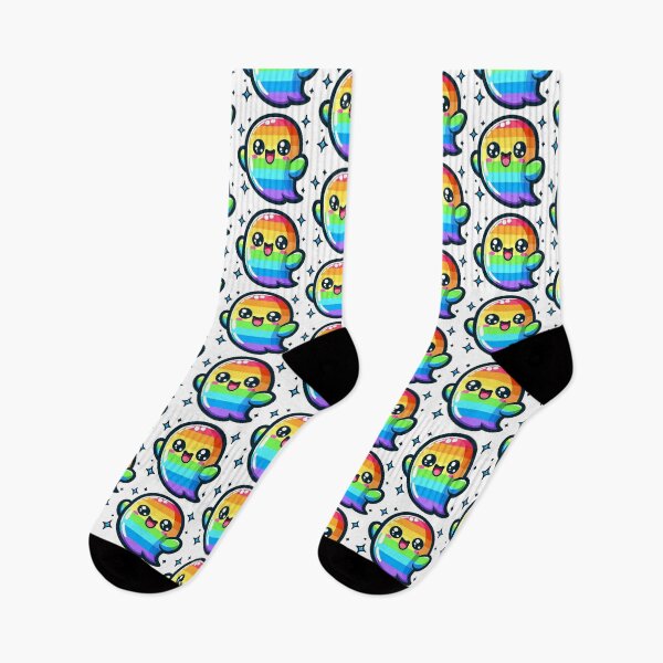 Item preview, Rainbow ghost designed and sold by Vkinsify.