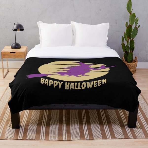 Item preview, Happy Halloween - Flying Witch designed and sold by MartyJSwizzle.
