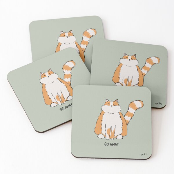 Item preview, Fat Cat Telling You To Go Away designed and sold by srsig designs.