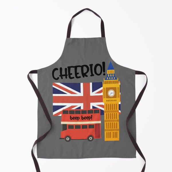 Item preview, Cheerio Beep Beep United Kingdom London England Flag designed and sold by kiwi91.