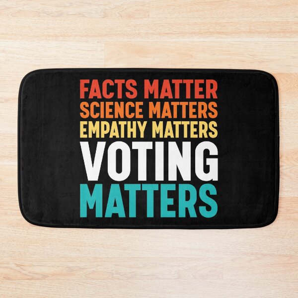 Item preview, Facts Matter Science Matters Voting Matters Liberal Democrat designed and sold by ScienceCorner.